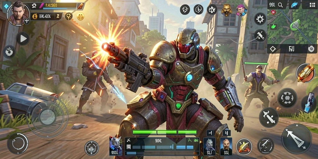 Tampilan gameplay menarik dengan strategi membangun kerajaan.