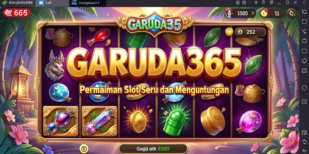 Tampilan menarik dari gameplay Slot di GARUDA365.