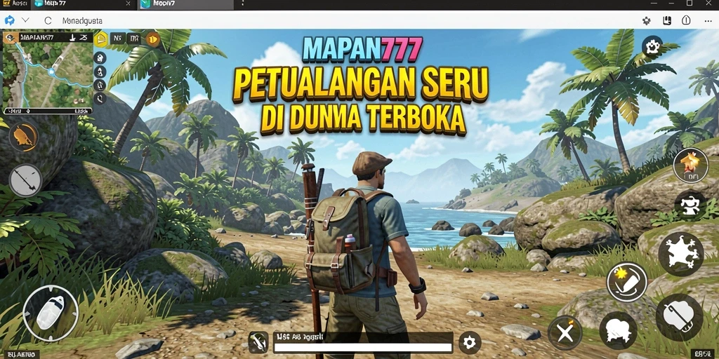 Tampilan gameplay yang mendebarkan di dunia terbuka MAPAN777.