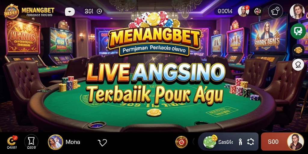 Tampilan gameplay Live Casino MENANGBET yang seru dan interaktif.