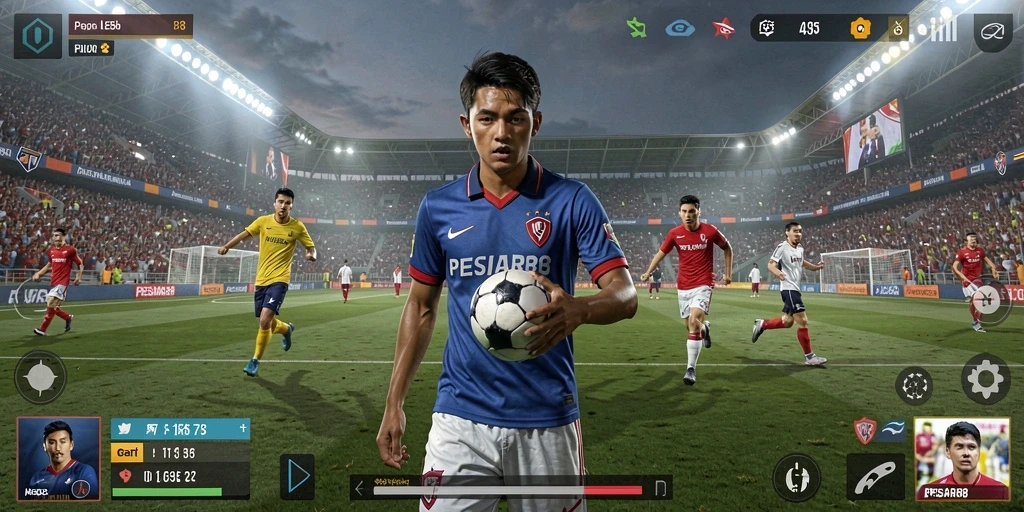 Tampilan gameplay PESIAR88 yang seru dan mendebarkan.