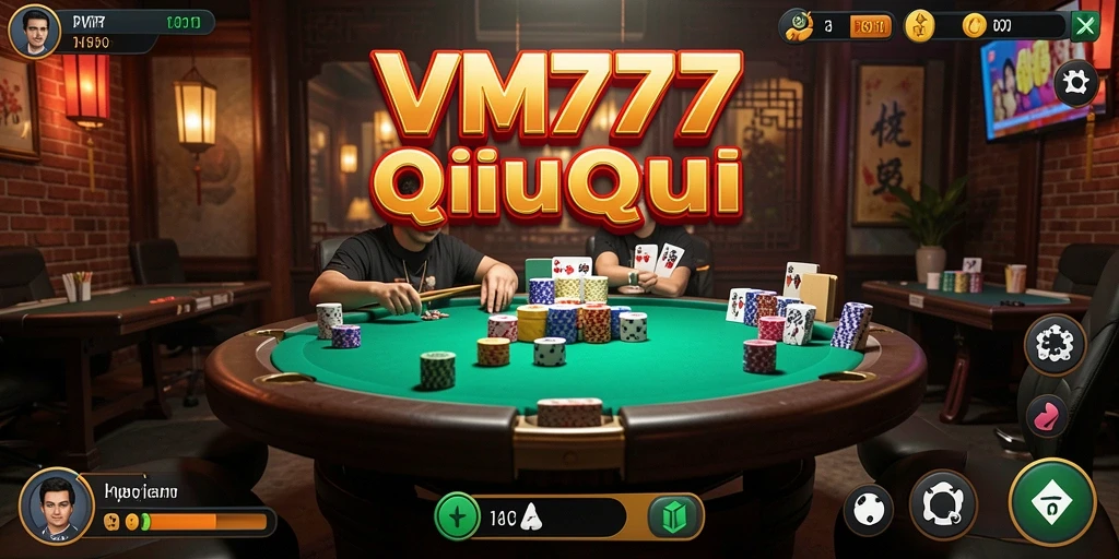 Tampilan gameplay QiuQiu yang menarik dan seru.