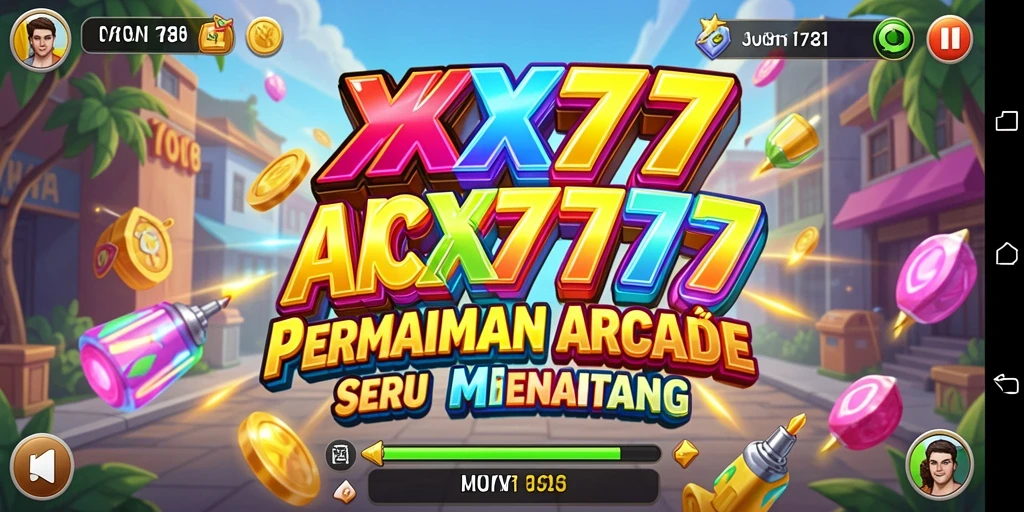 Screenshot menampilkan gameplay seru dan tantangan dari XXX777.